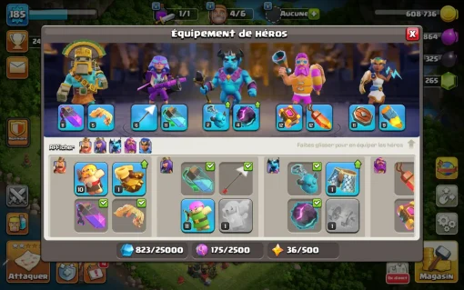 Vendre compte clash of clans