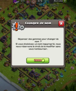 Vendre compte clash of clans