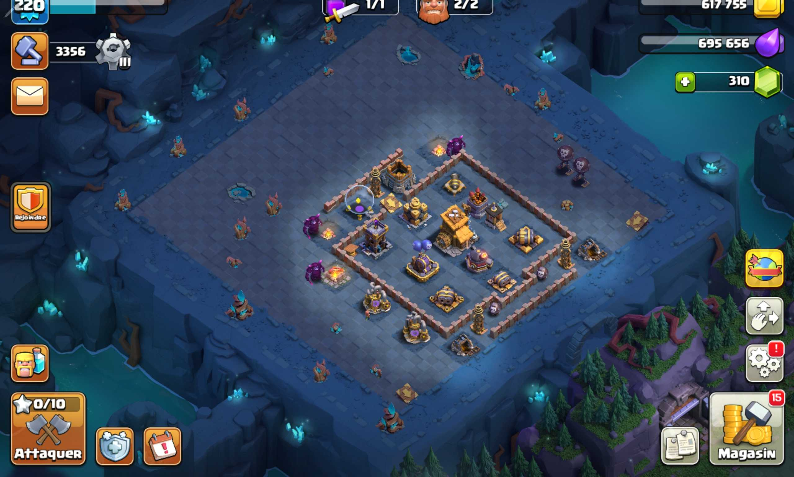 Vendre compte clash of clans