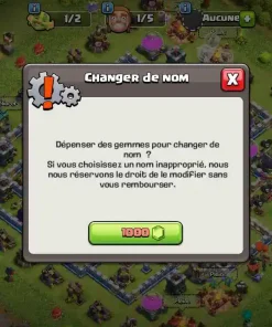 Vendre compte clash of clans