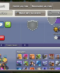 Vendre compte clash of clans