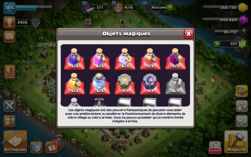 Vendre compte clash of clans