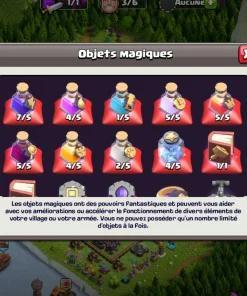 Vendre compte clash of clans
