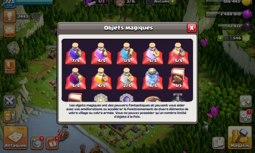 Vendre compte clash of clans