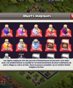 Vendre compte clash of clans