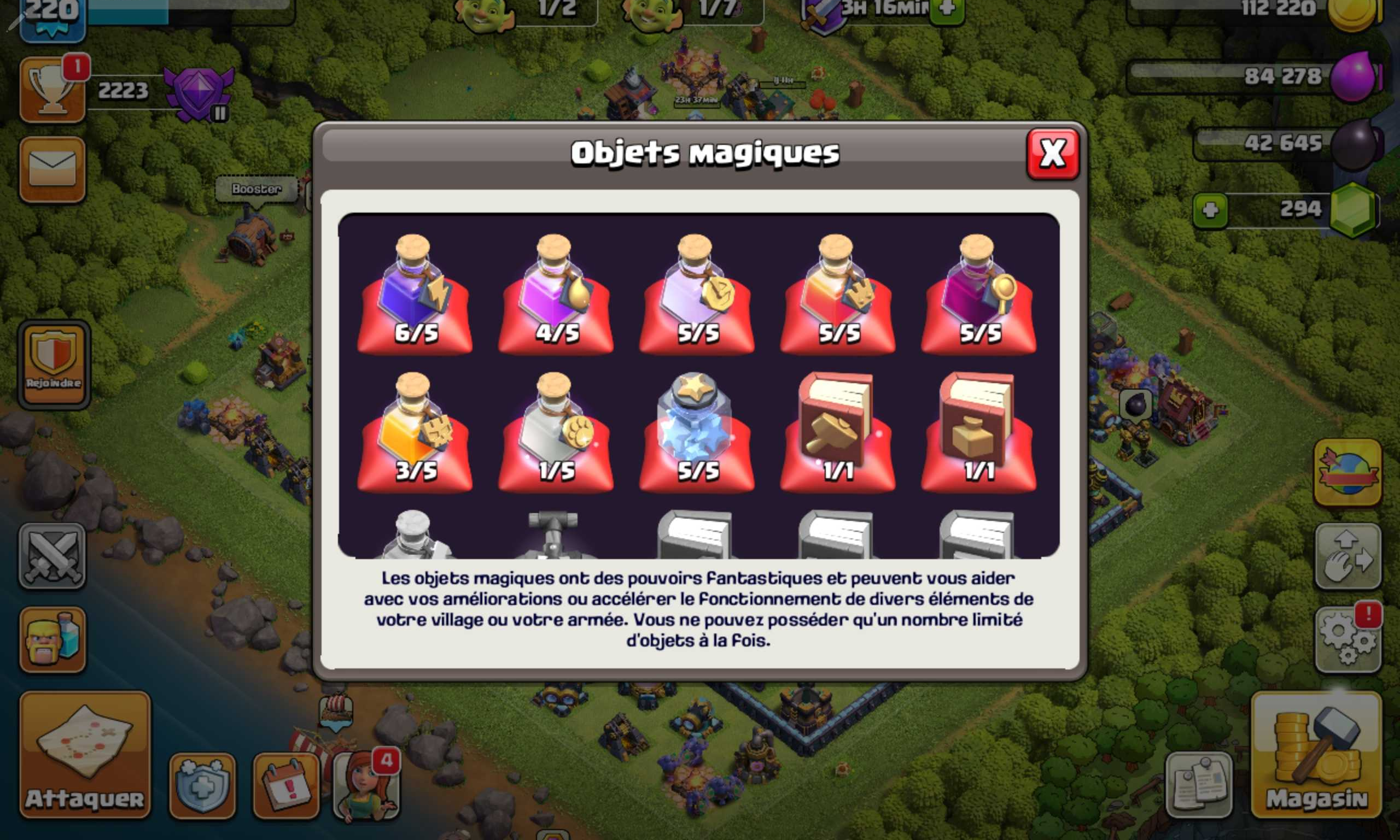Vendre compte clash of clans