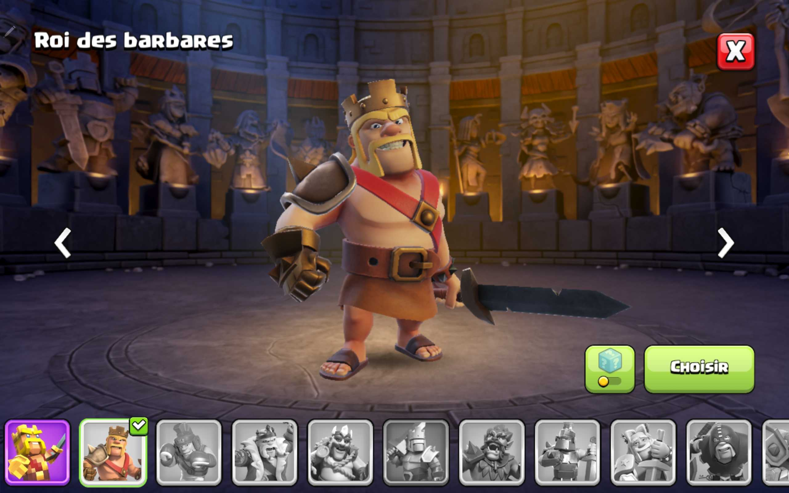 Vendre compte clash of clans