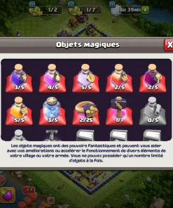 Vendre compte clash of clans