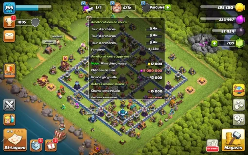 Vendre compte coc