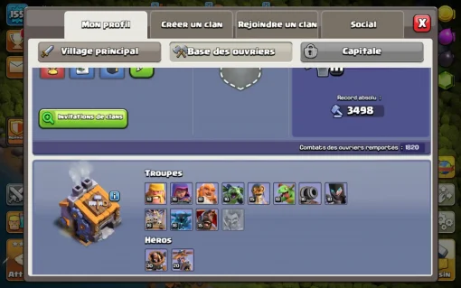 Vendre compte coc