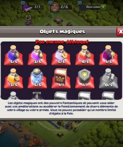 Vendre compte coc