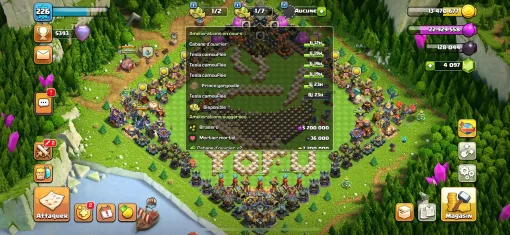Achat compte COC