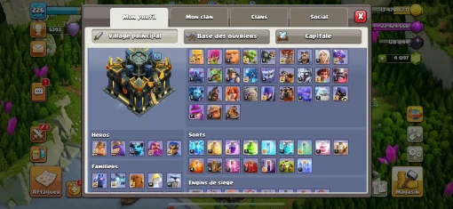 Achat compte COC