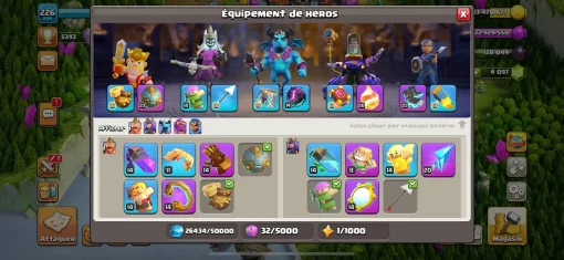 Achat compte COC