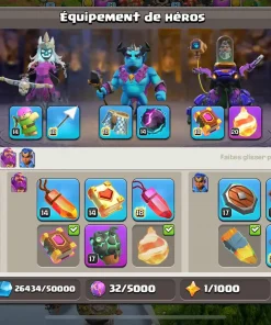 Achat compte COC