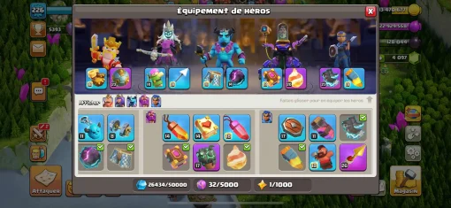 Achat compte COC