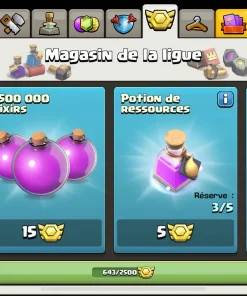 Achat compte COC