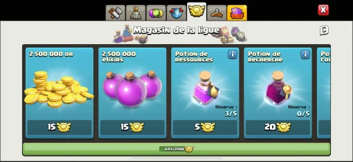 Achat compte COC