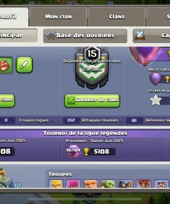 Achat compte COC