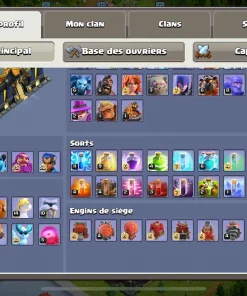 Achat compte COC