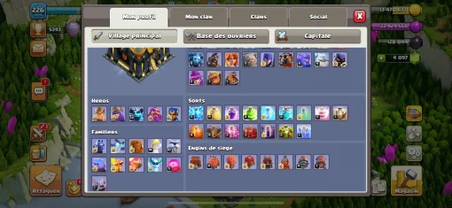 Achat compte COC