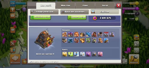 Achat compte COC