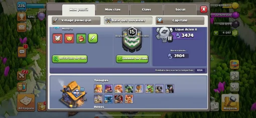 Achat compte COC