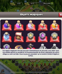 Achat compte COC