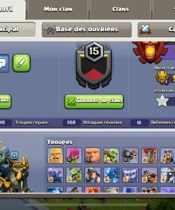 Achat compte clans of clans buy clash of clans account