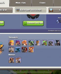 Achat compte clans of clans buy clash of clans account
