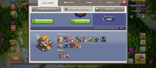 Achat compte clans of clans buy clash of clans account