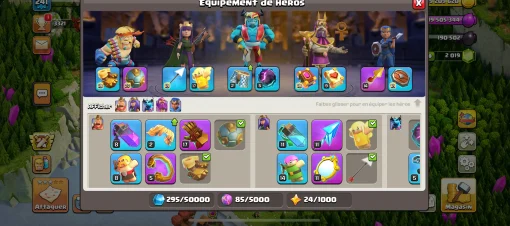 Achat compte clans of clans buy clash of clans account