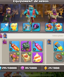 Achat compte clans of clans buy clash of clans account