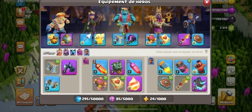 Achat compte clans of clans buy clash of clans account