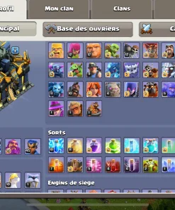 Achat compte clans of clans buy clash of clans account