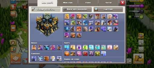 Achat compte clans of clans buy clash of clans account