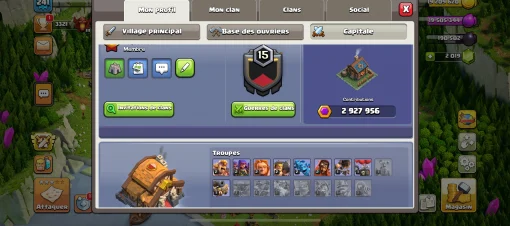 Achat compte clans of clans buy clash of clans account