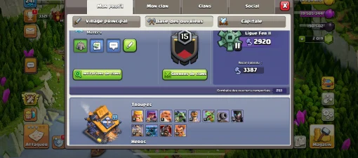 Achat compte clans of clans buy clash of clans account