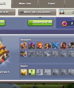 Achat compte clans of clans buy clash of clans account