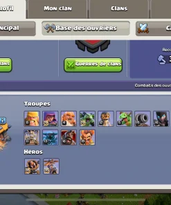 Achat compte clans of clans buy clash of clans account
