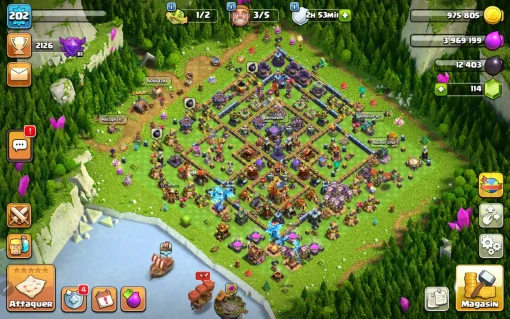 Achat compte clash of clans