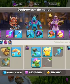 Achat compte clash of clans