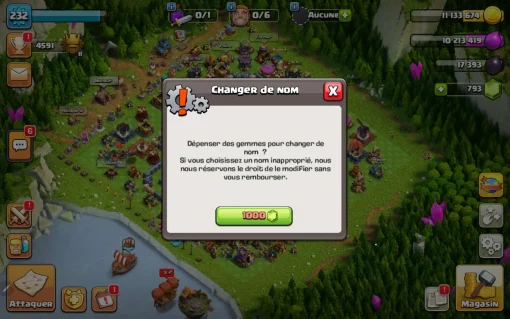 Achat compte clash of clans