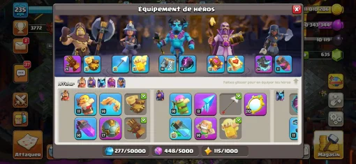 Achat compte clash of clans