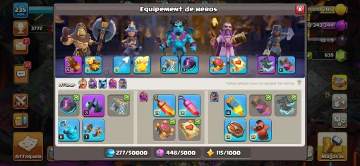 Achat compte clash of clans
