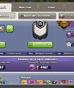 Achat compte clash of clans