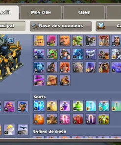 Achat compte clash of clans