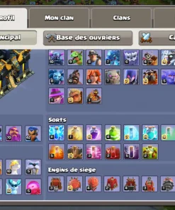 Achat compte clash of clans