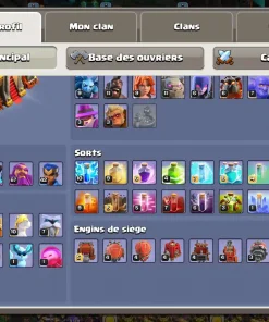 Achat compte clash of clans