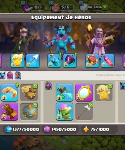 Achat compte clash of clans